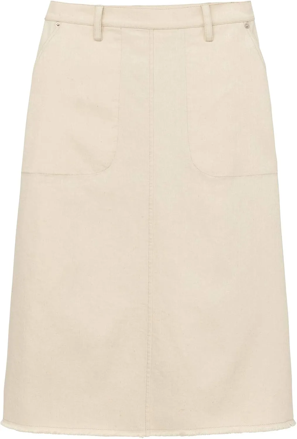 Denim Midi Skirt
