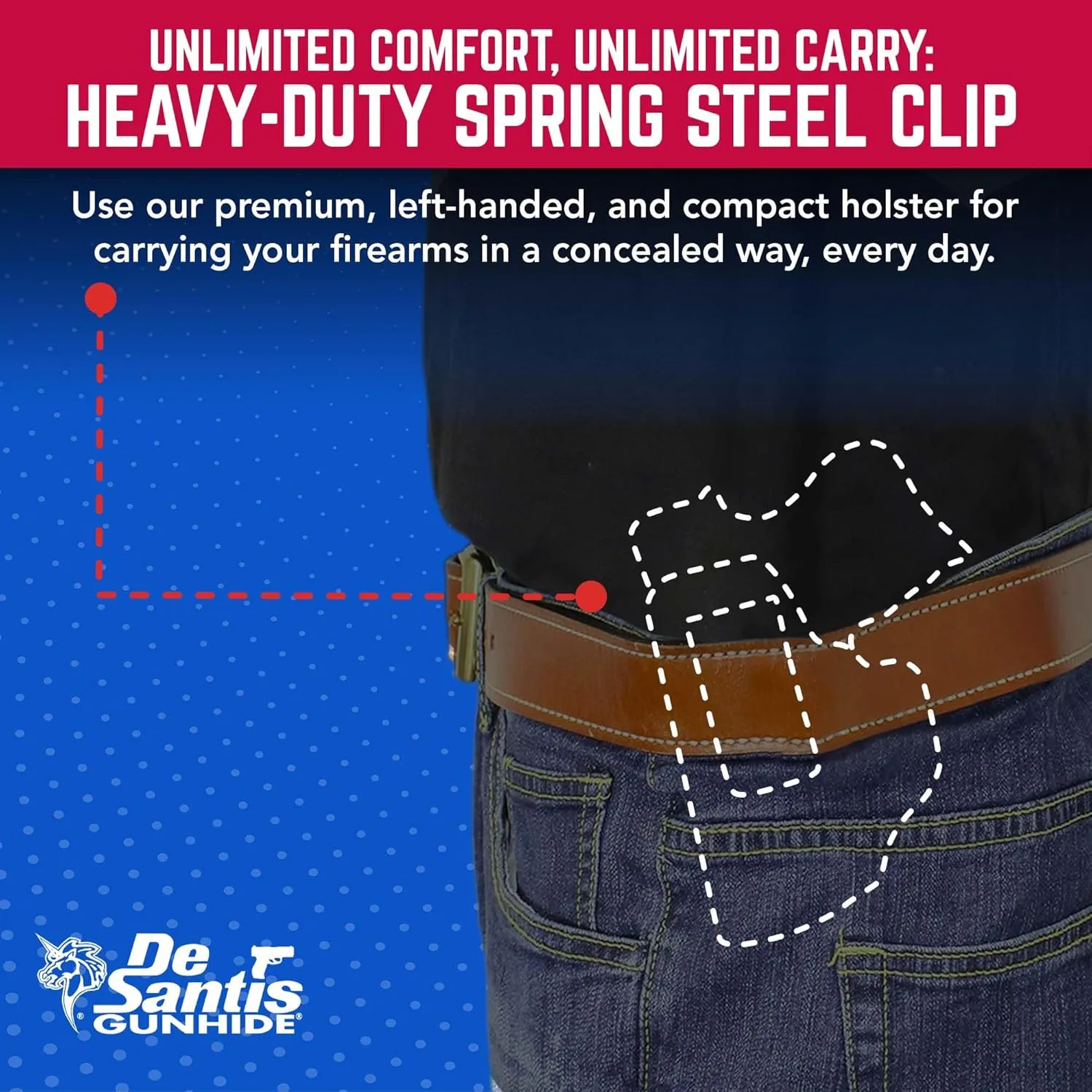 Desantis Glock 26/27 Insider Holster