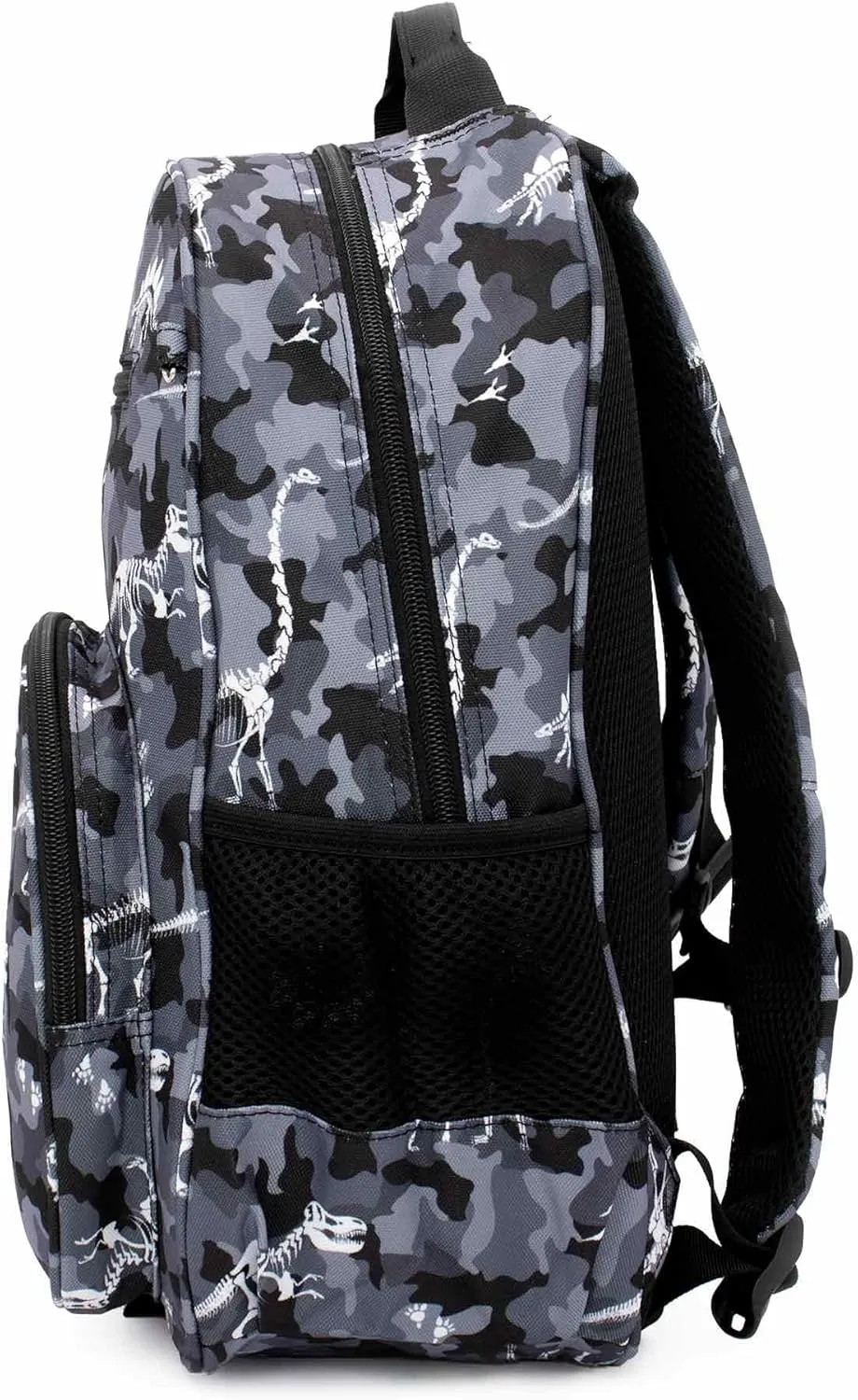 DIBSIES Personalized Adventure Collection Backpack (Camo Dinosaur Backpack and Lunch Box Combo)