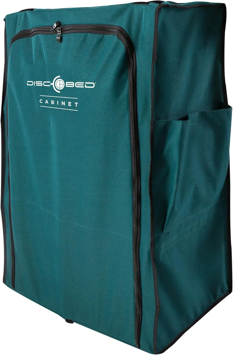 Disc-O-Bed 3-Shelf, 6-Compartment Hanging Zippered Cabinet for Cam-o-Bunks, Green