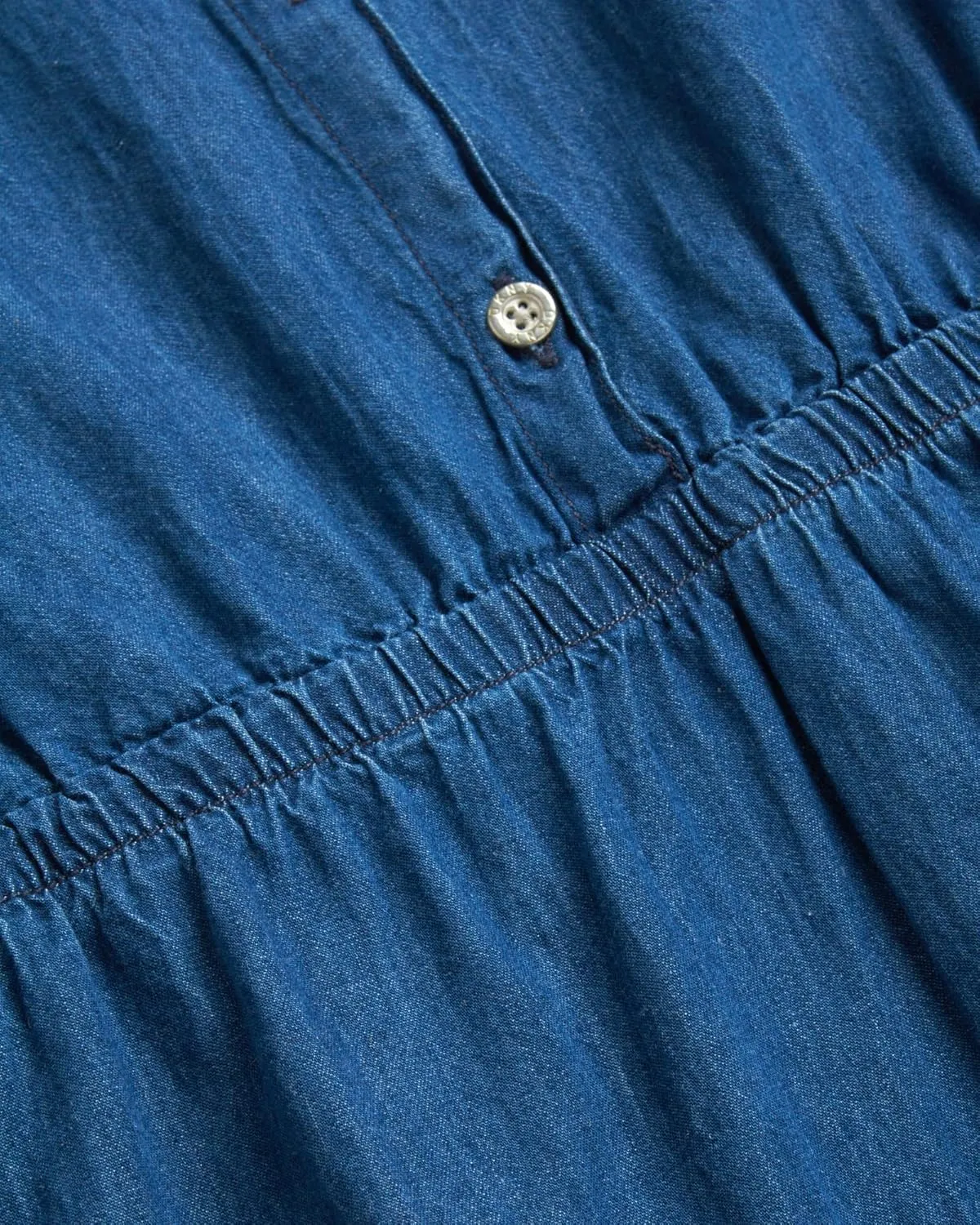 DKNY Girls’ Casual Dress - Button Down Denim Dress - Chambray Denim Jumper Jean Dress for Girls (7-16)