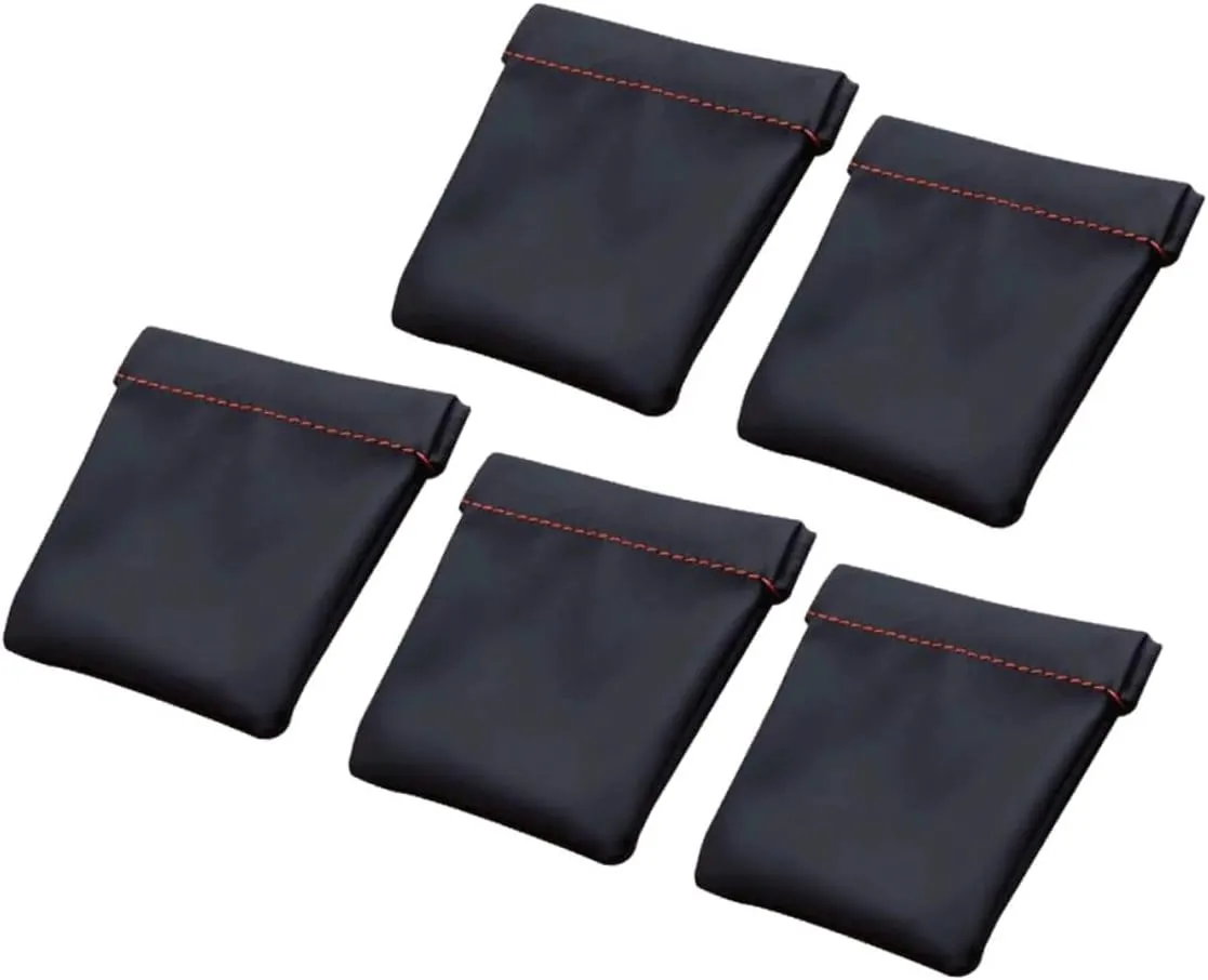 DOITOOL 15 Pcs Foldable Storage Pouch Cable Organizer Bag Dsl Cable USB Cable Travel Charging Bag Portable