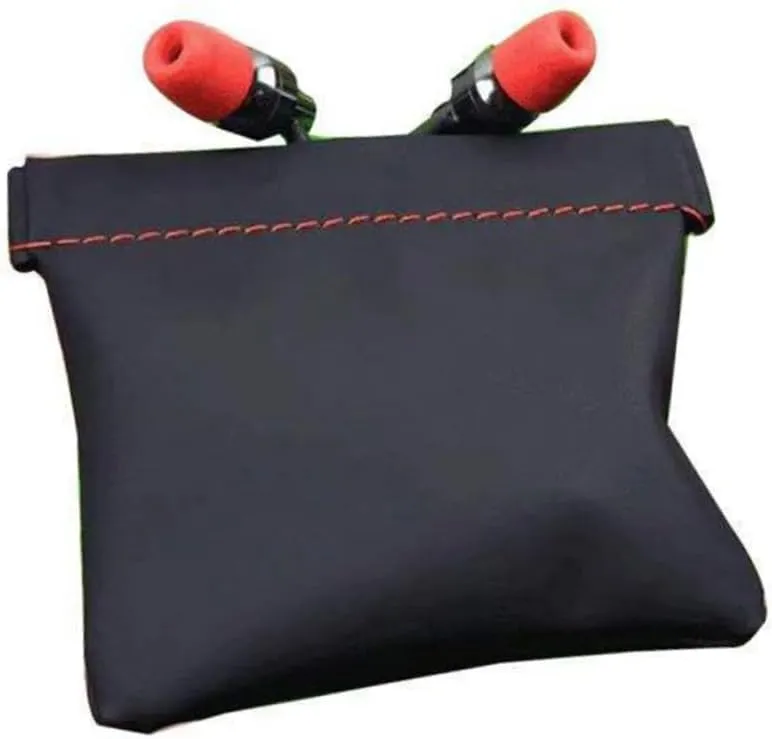 DOITOOL 15 Pcs Foldable Storage Pouch Cable Organizer Bag Dsl Cable USB Cable Travel Charging Bag Portable