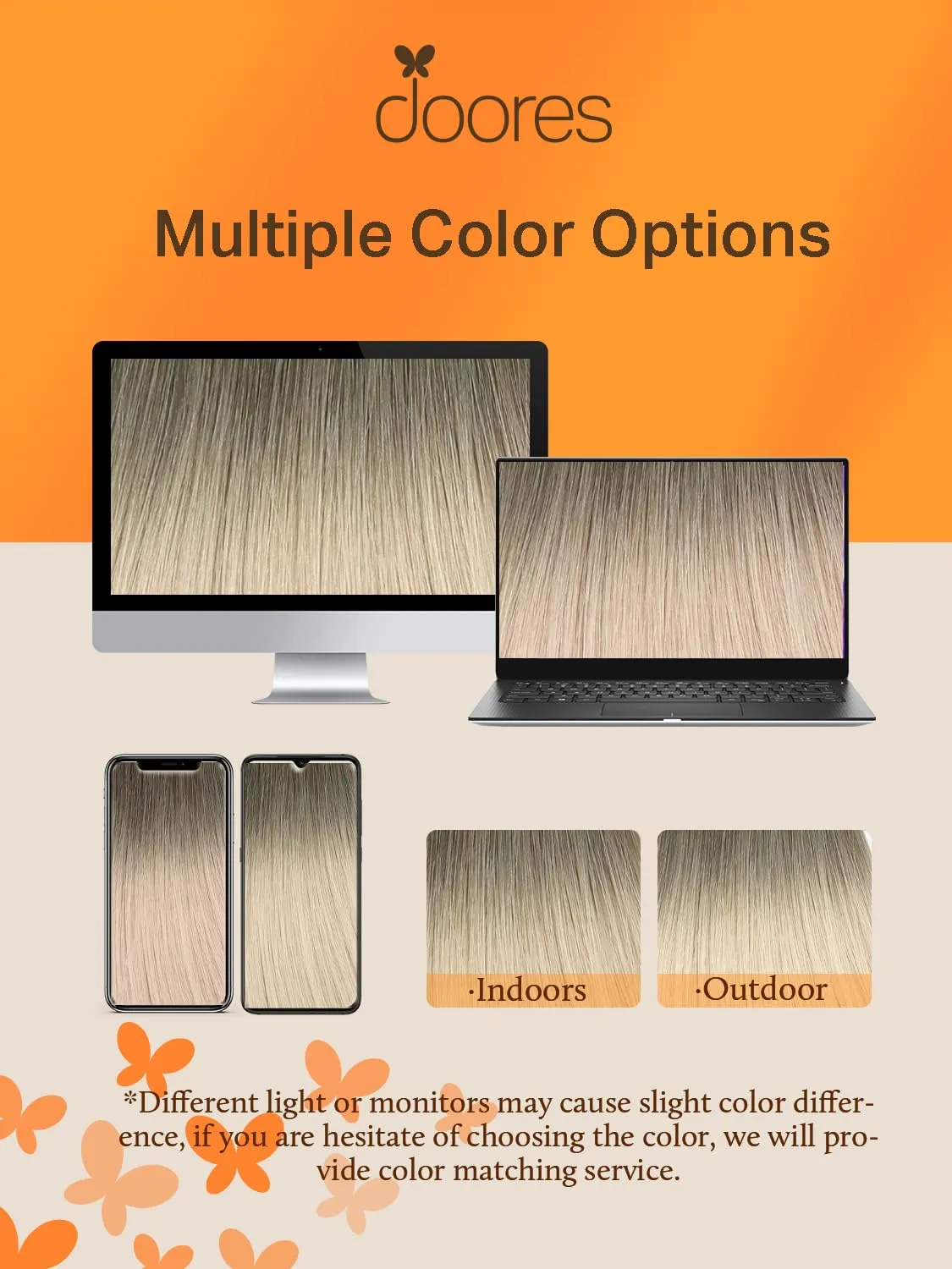 DOORES Tape in Balayage Light Ash Brown to Ash Blonde 20 Inch 10pcs 30g Human Hair Extensions Real Human Hair Straight Skin Weft