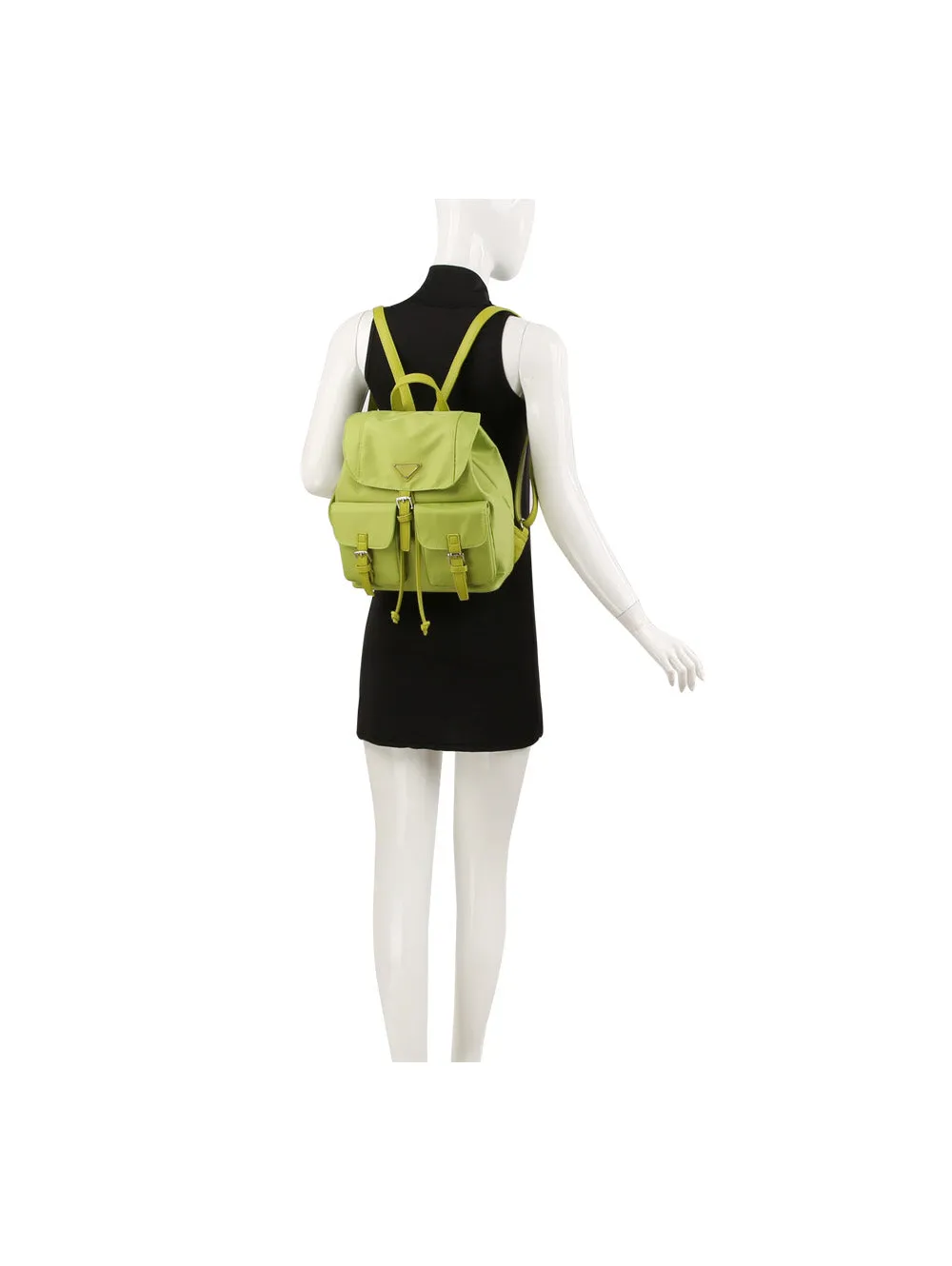 Double pocket utility backpack