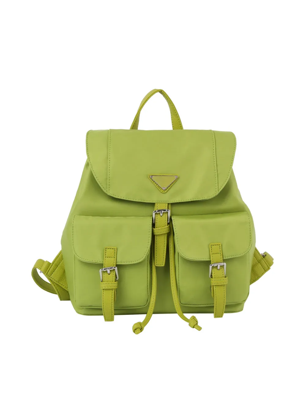 Double pocket utility backpack