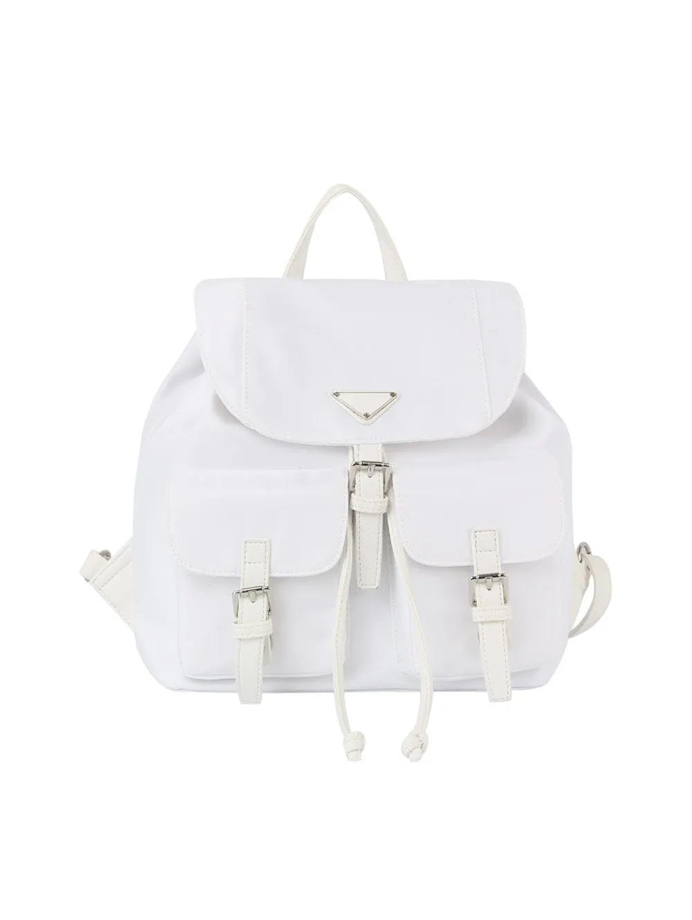 Double pocket utility backpack