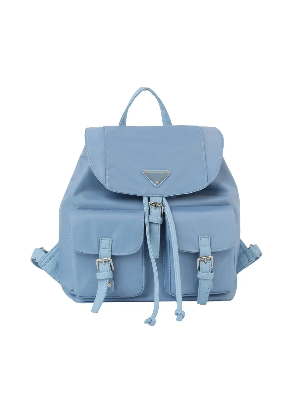 Double pocket utility backpack