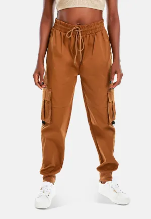 Drawstring Utility Pocket Cargo Pants