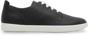 ECCO Womens Leisure 205133 Leather Black Trainers 10-10.5 US