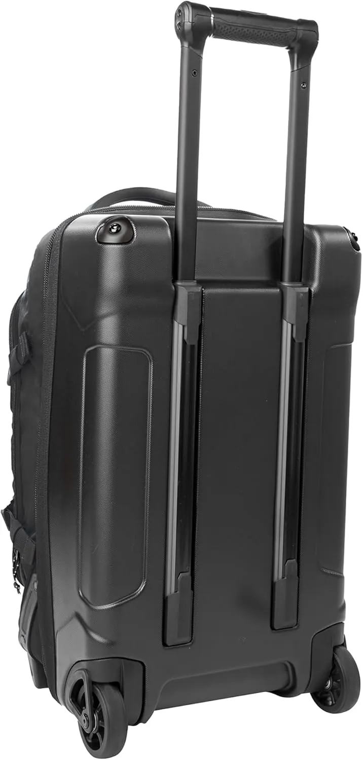 Eddie Bauer Expedition Duffel Bag 2.0-Made from Rugged Polycarbonate and Nylon, Black, 22L