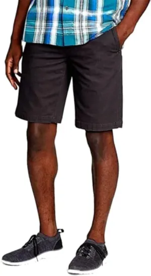 Eddie Bauer Men's Mountain Flex Utility Shorts (US, Numeric, 34, Regular, Regular, Carbon)