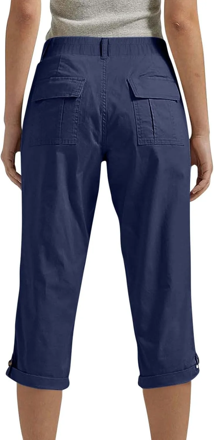 Elastic Sweatpants for Women Plus Size Lightweight Drawstring Casual Trousers Jogging Yoga Clothing Soft Breathable