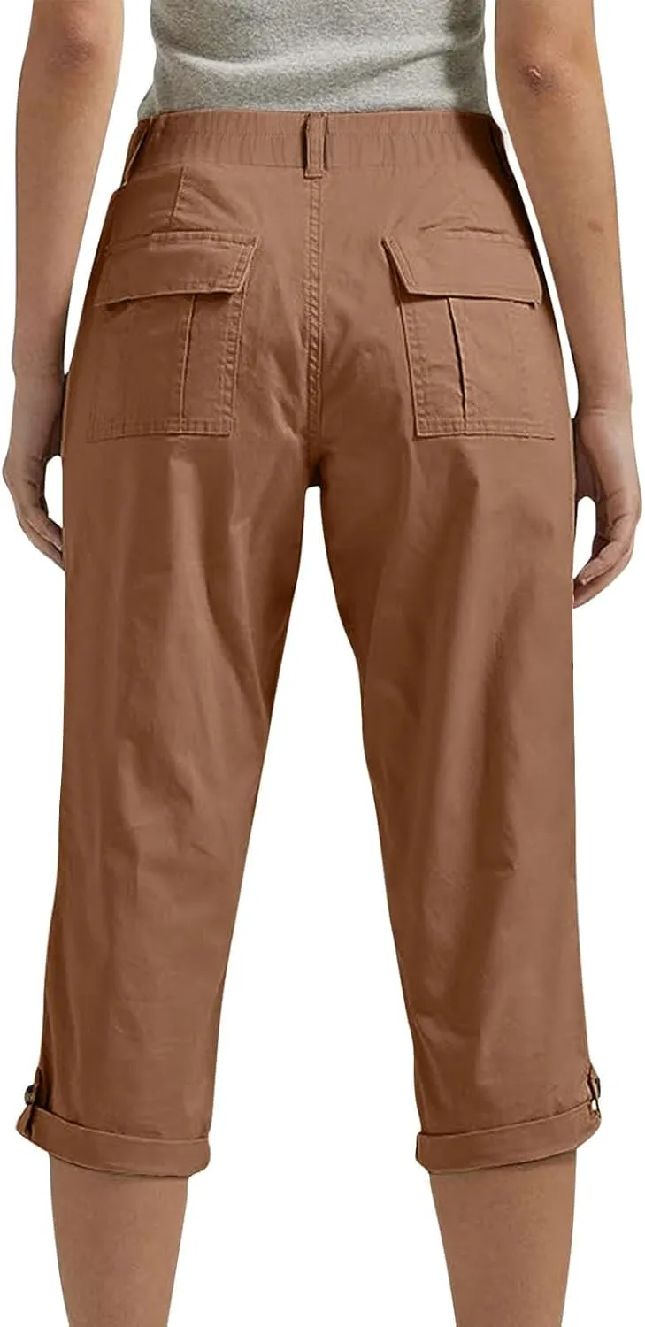 Elastic Sweatpants for Women Plus Size Lightweight Drawstring Casual Trousers Jogging Yoga Clothing Soft Breathable