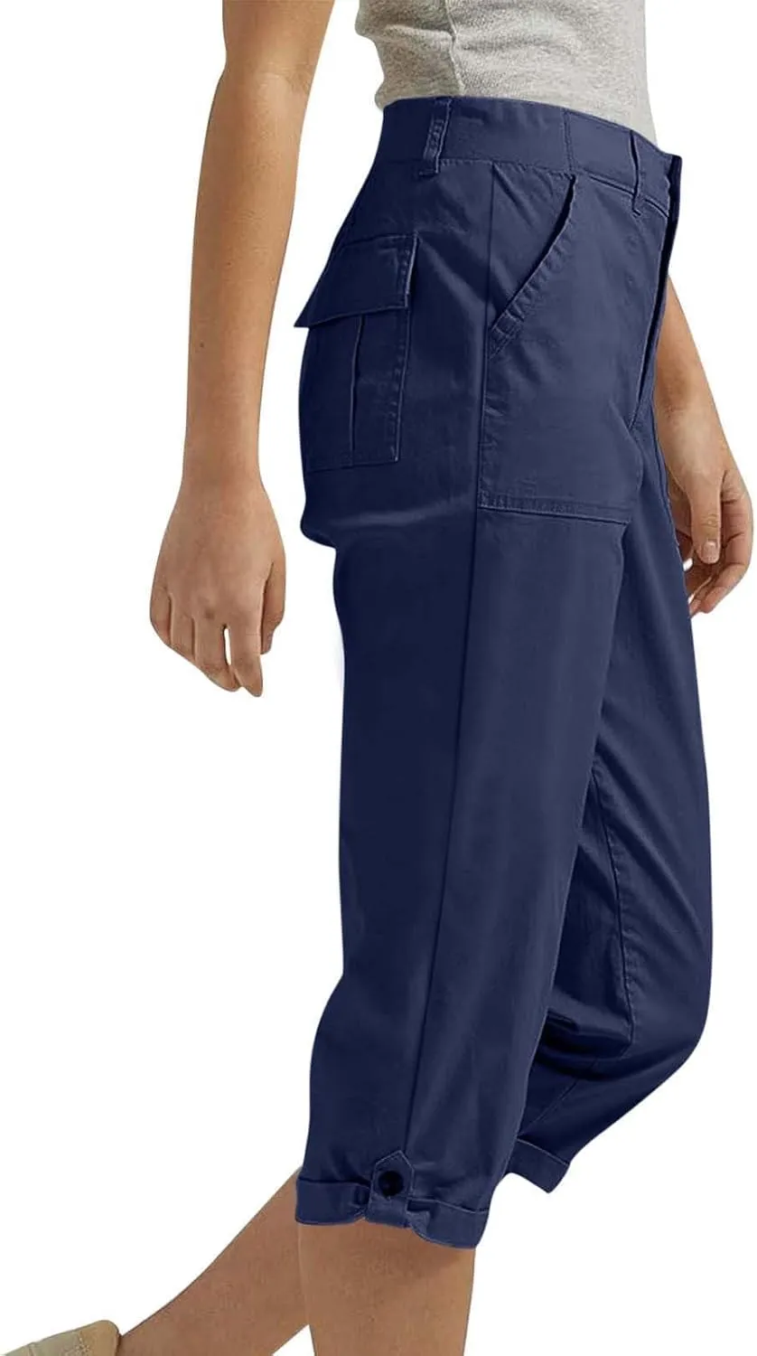 Elastic Sweatpants for Women Plus Size Lightweight Drawstring Casual Trousers Jogging Yoga Clothing Soft Breathable