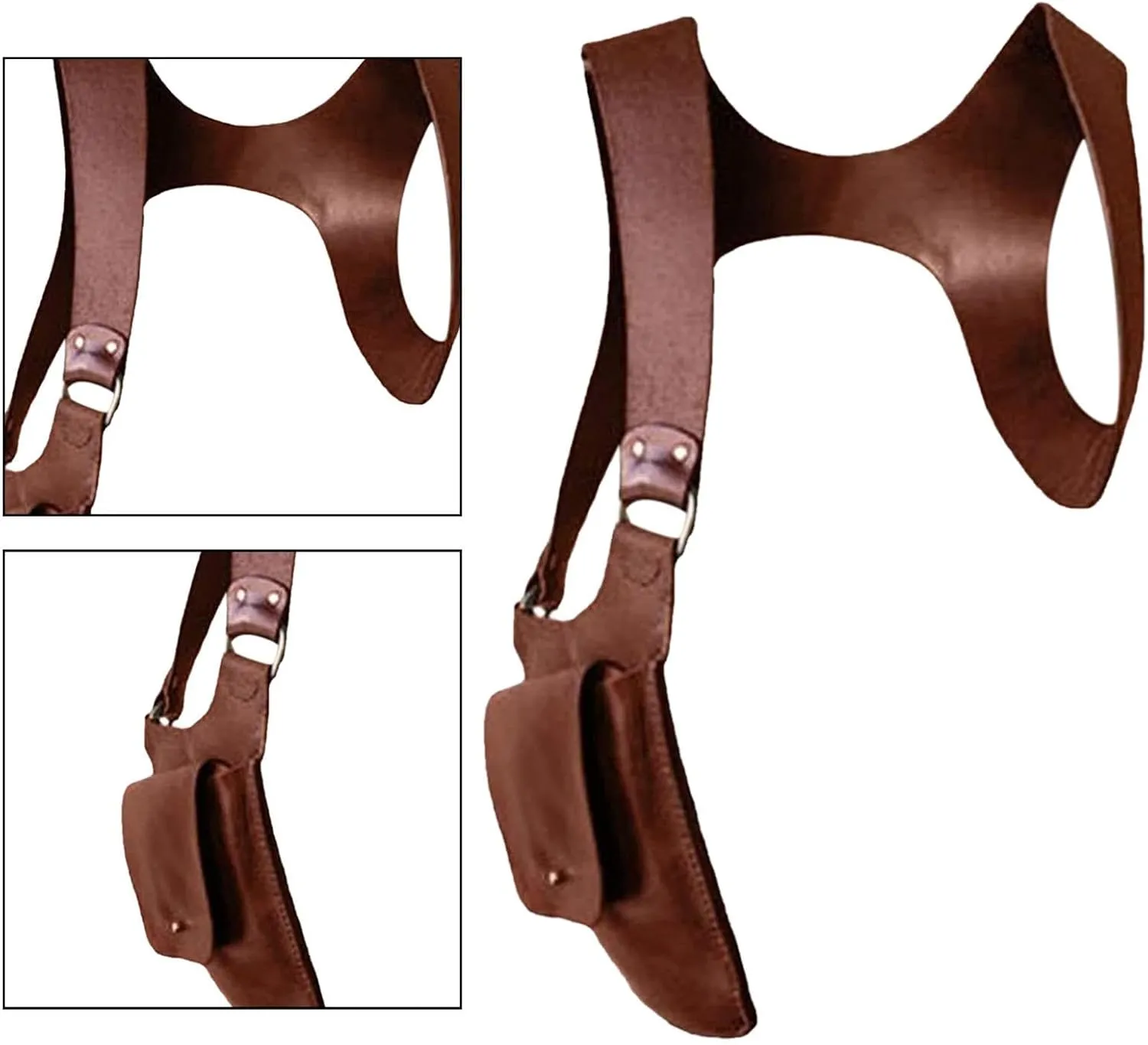 Elegant Leather Crossbody Purse for Phone and Essentials