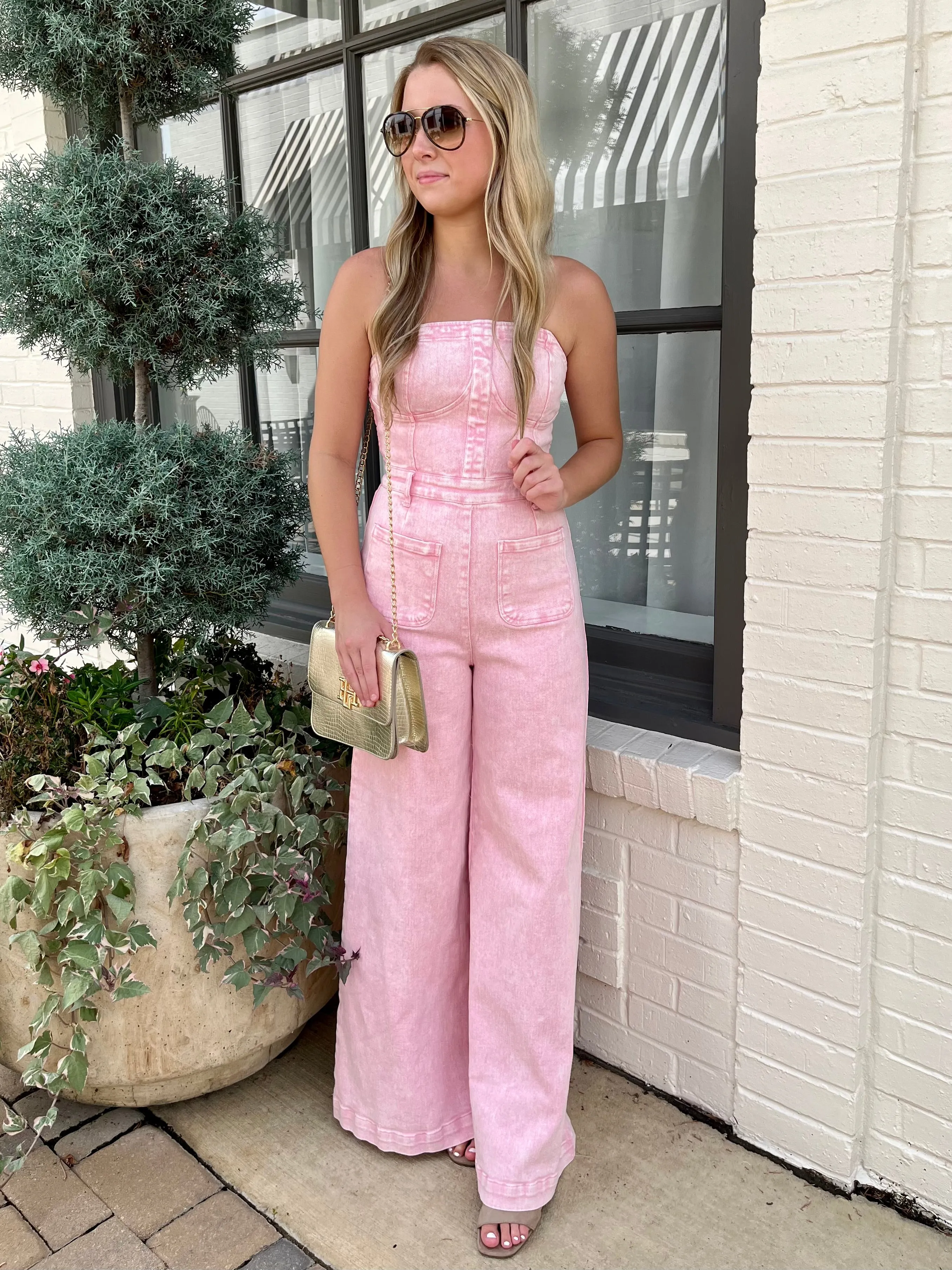 Eloise Denim Jumpsuit