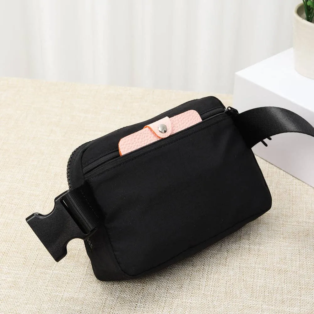 Everywhere Fanny Pack/Sling Bag: Black