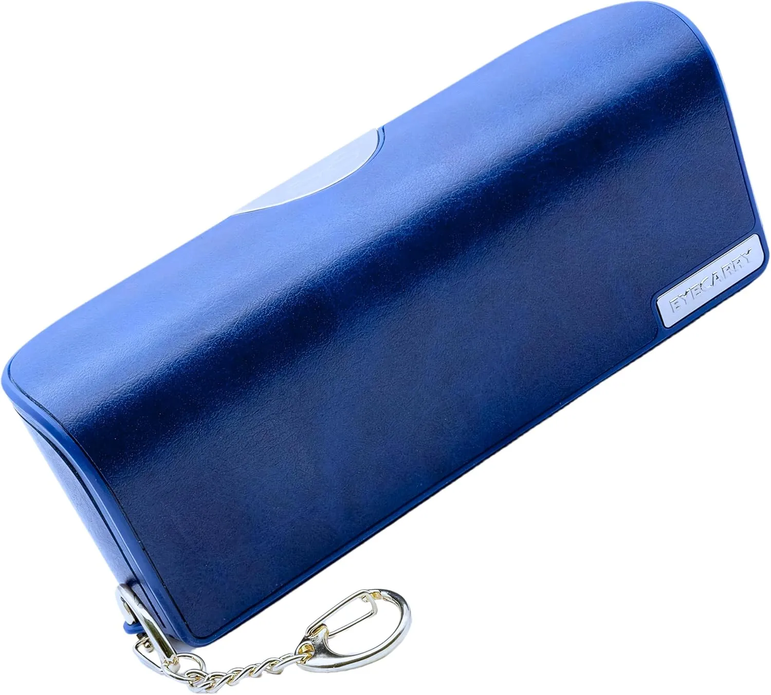 Eyeglasses Case – Vegan Leather Hard Shell Holder, One-Hand Access, Fits Sunglasses, Readers, Blue Light Glasses
