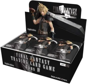 Final Fantasy TCG: Opus IV Collection Booster Display