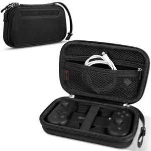 Fintie Carrying Case for Backbone One Mobile Gaming Controller - [Shockproof] Hard Shell Protective Cover Travel Bag with Inner Pocket (Black)