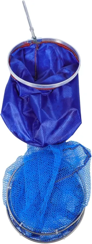 Fishing Guard Net Mesh Fish Storage Net for Easy Catching and Holding Lightweight Design Ground Peg for Quick Setup and Portability