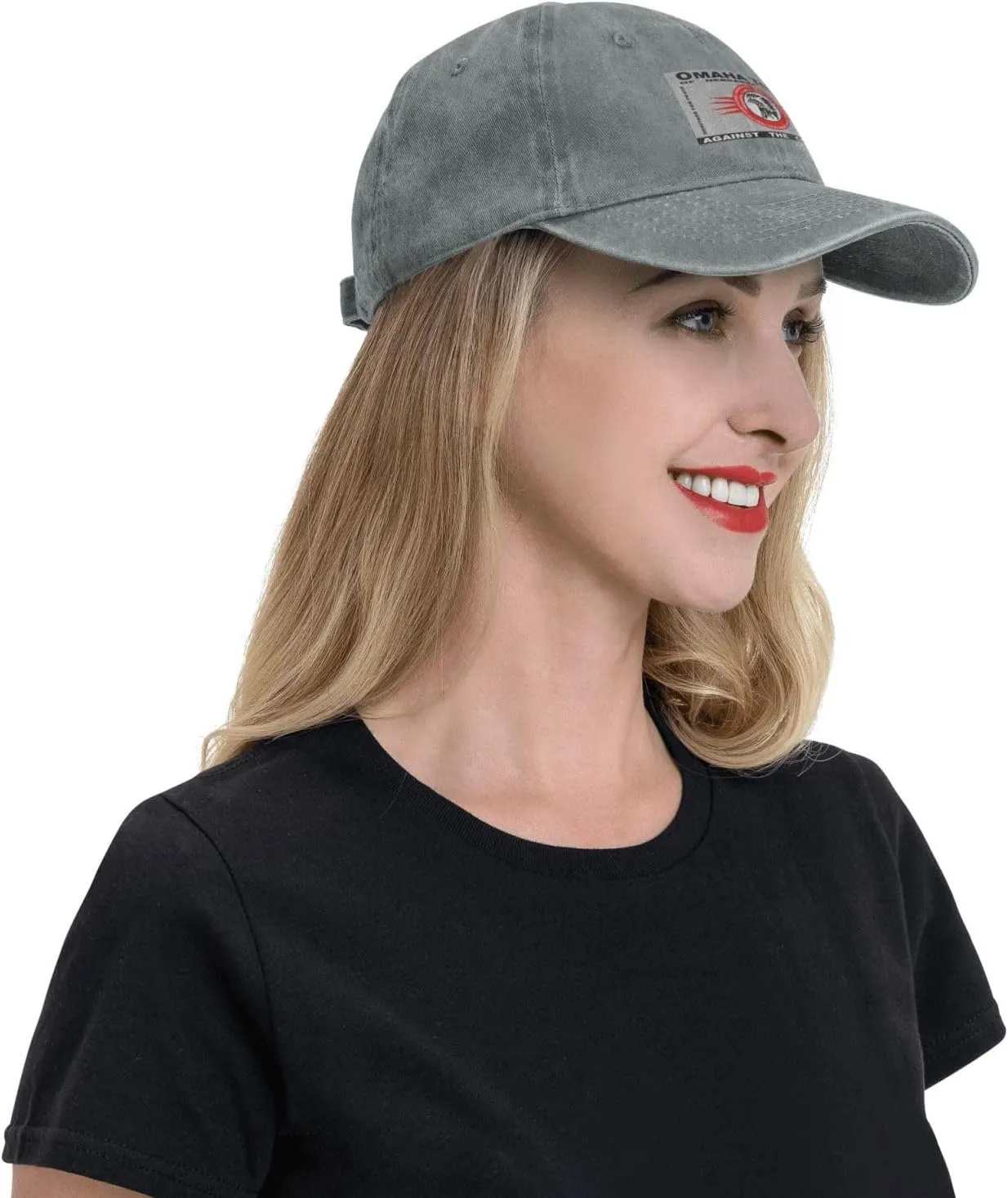 Flag of The Omaha Tribe of Nebraska & Iowa Baseball Cap for Men Women Adjustable Vintage Washed Cotton Dad Hat