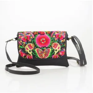 Floral embroidered Vintage Bag