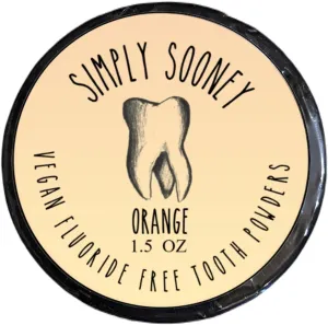 Fluoride Free Remineralizing Tooth Powder Kid Safe Orange Formula Value Size Up to 6 Month Supply I for Naturally Stronger Teeth I Healthier Gums I Brighter Smile
