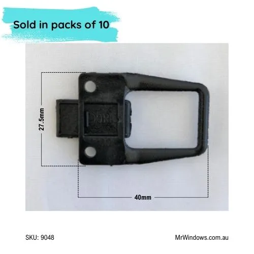Flyscreen lift tab plunger - Multifit - sold in a pack 10