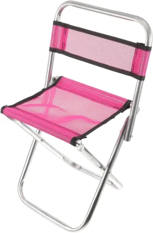 Foldable Camping Chairs Compact Portable Stool Strong Bracket Connections Perfect for Outdoor Activities Random Color