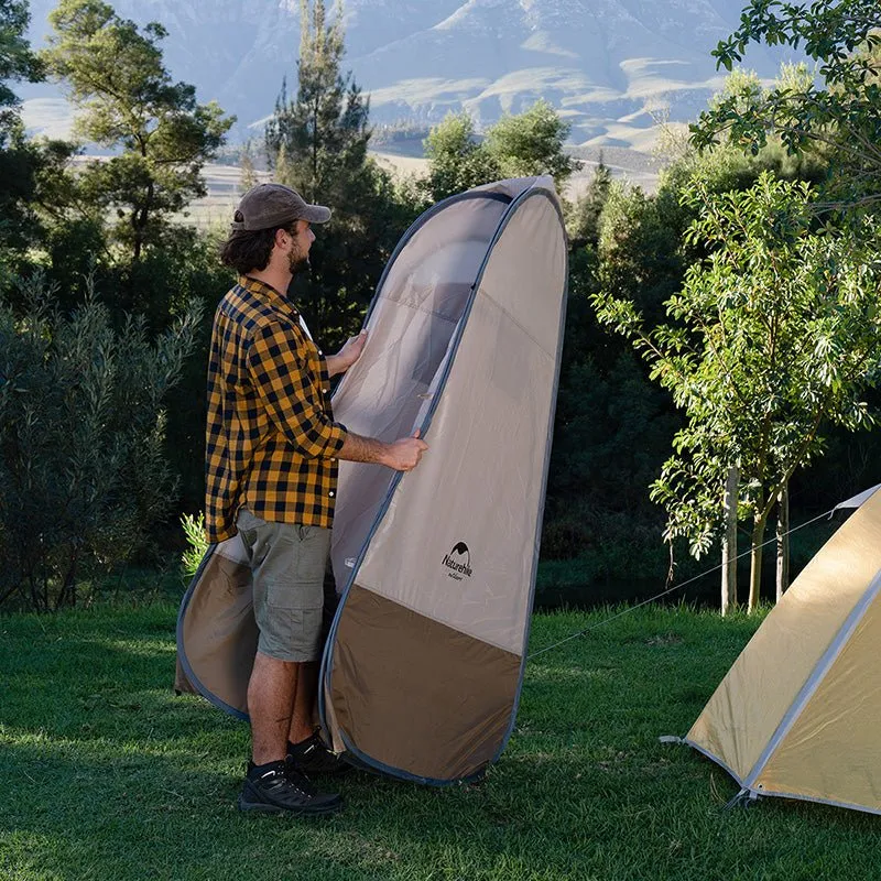 Foldable portable changing tent