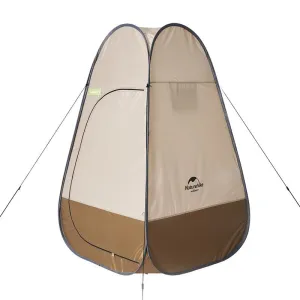 Foldable portable changing tent