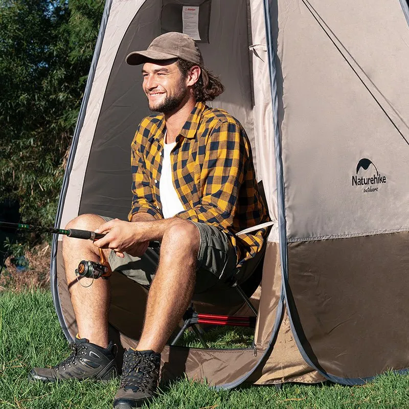 Foldable portable changing tent
