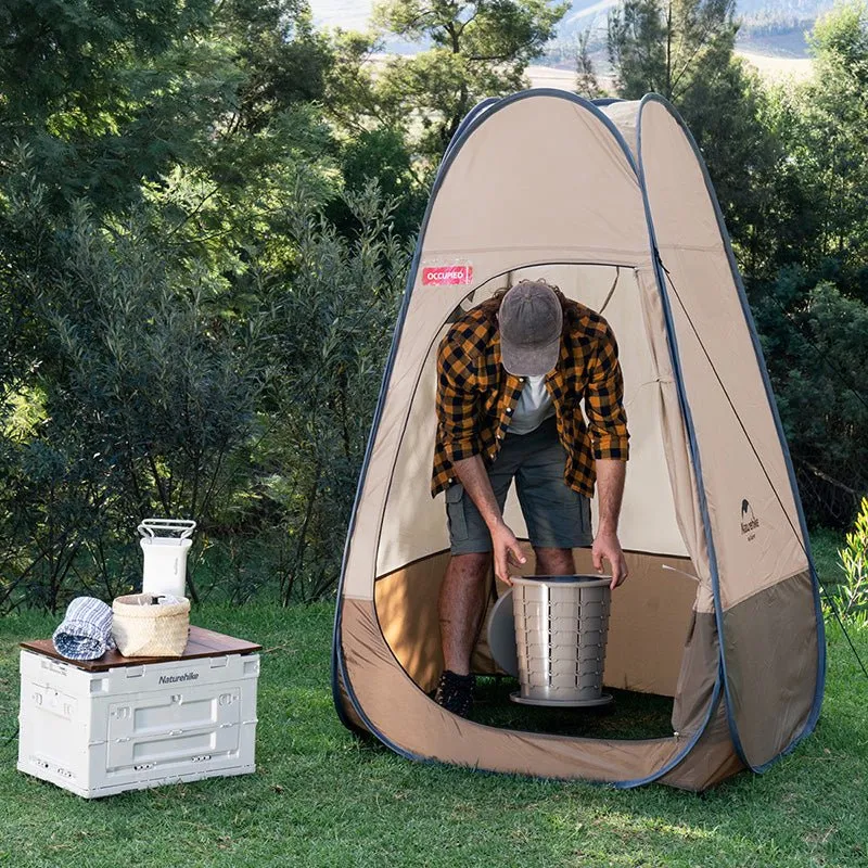 Foldable portable changing tent