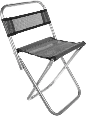 Foldable Portable Stool for Fishing Camping Lightweight Compact Beach Chair Random Color