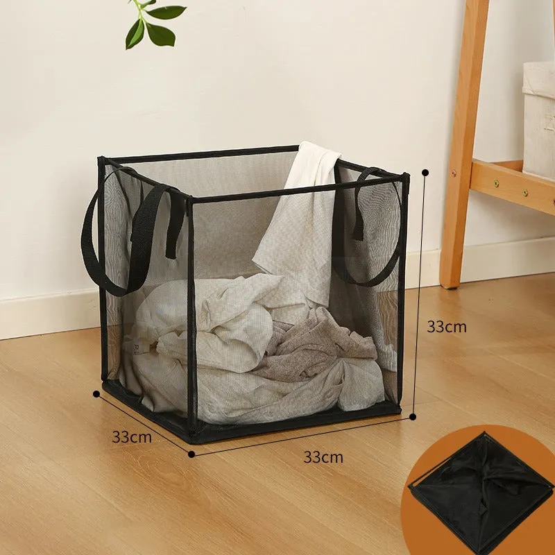 Foldable Square Laundry Basket, Clothes Lightweight Laundry Hamper