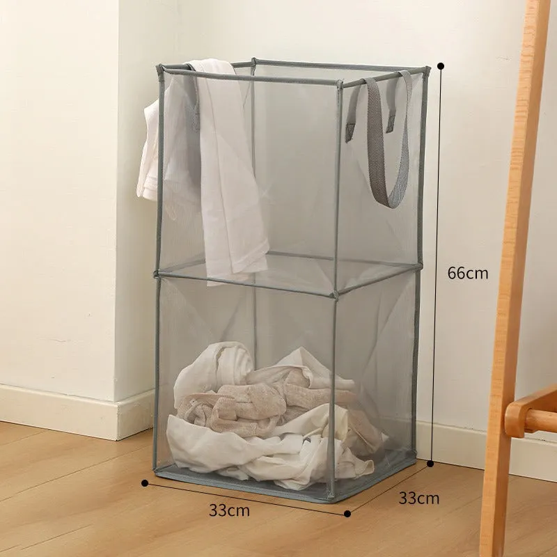Foldable Square Laundry Basket, Clothes Lightweight Laundry Hamper