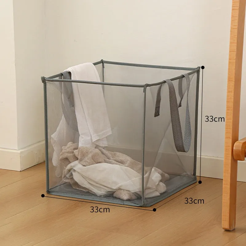 Foldable Square Laundry Basket, Clothes Lightweight Laundry Hamper