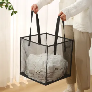 Foldable Square Laundry Basket, Clothes Lightweight Laundry Hamper
