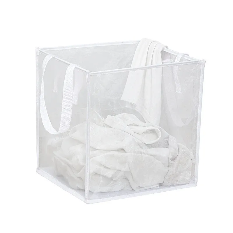 Foldable Square Laundry Basket, Clothes Lightweight Laundry Hamper