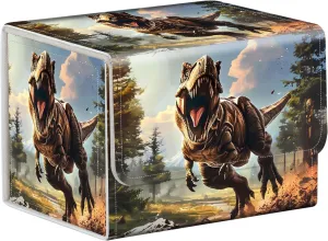 for MTG Card Storage Solution - for MTG Card Box and Commander Decks, High Capacity Anime Card Sleeves for Mtg Deck Box, Designed Specifically for Mtg Players(Ferocity Dinosaur)