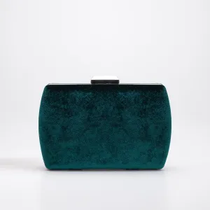 Francisca - Emerald Green Clutch