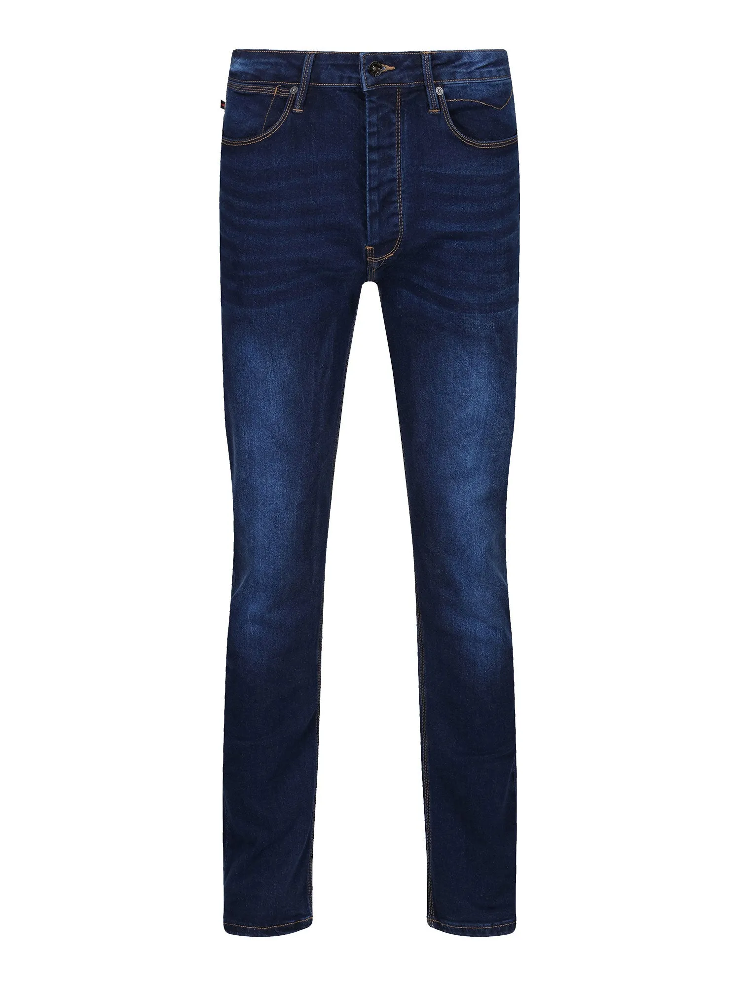 FREDDIE FAST STRAIGHT LEG BLUE WASH JEANS