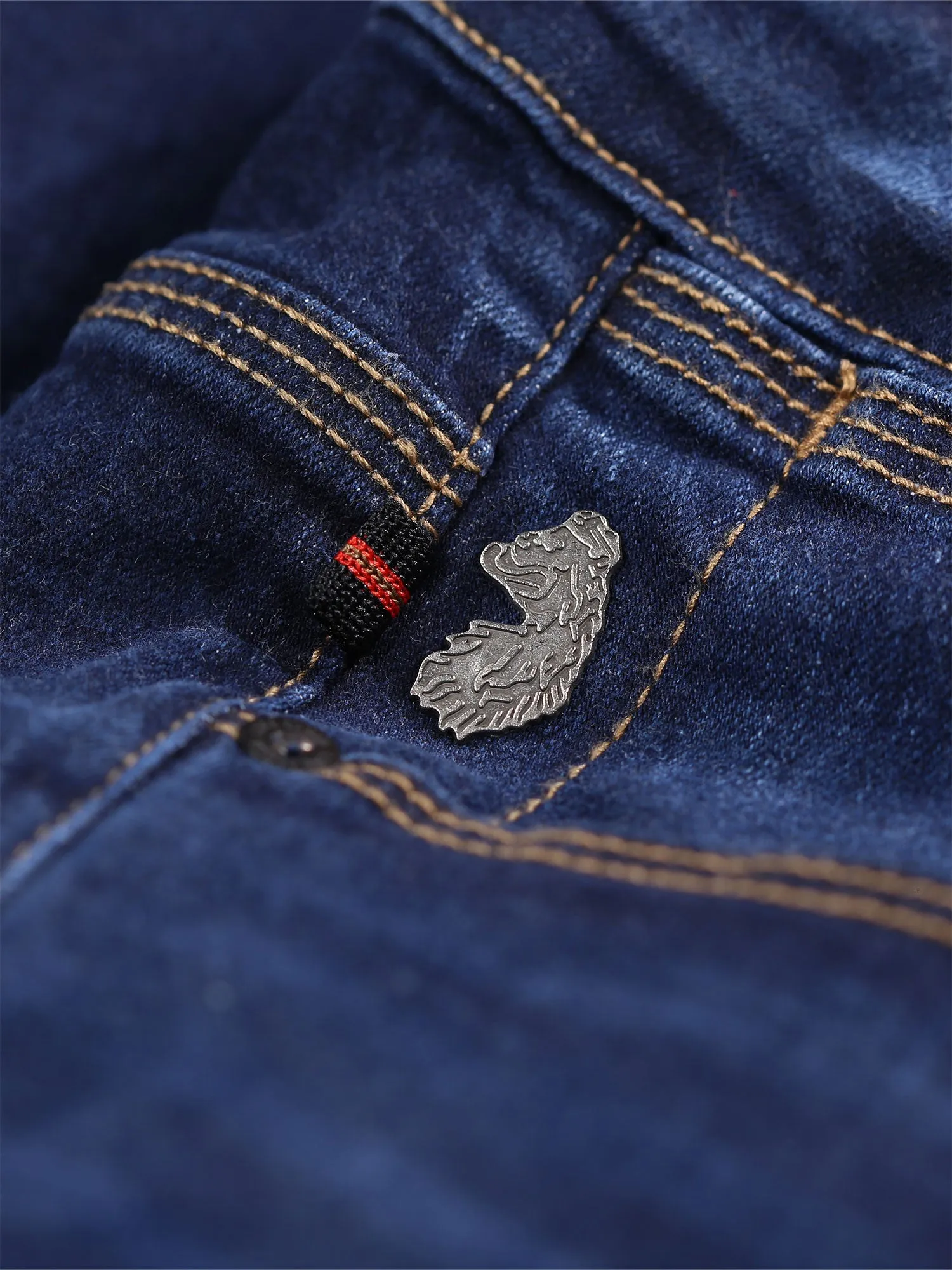 FREDDIE FAST STRAIGHT LEG BLUE WASH JEANS