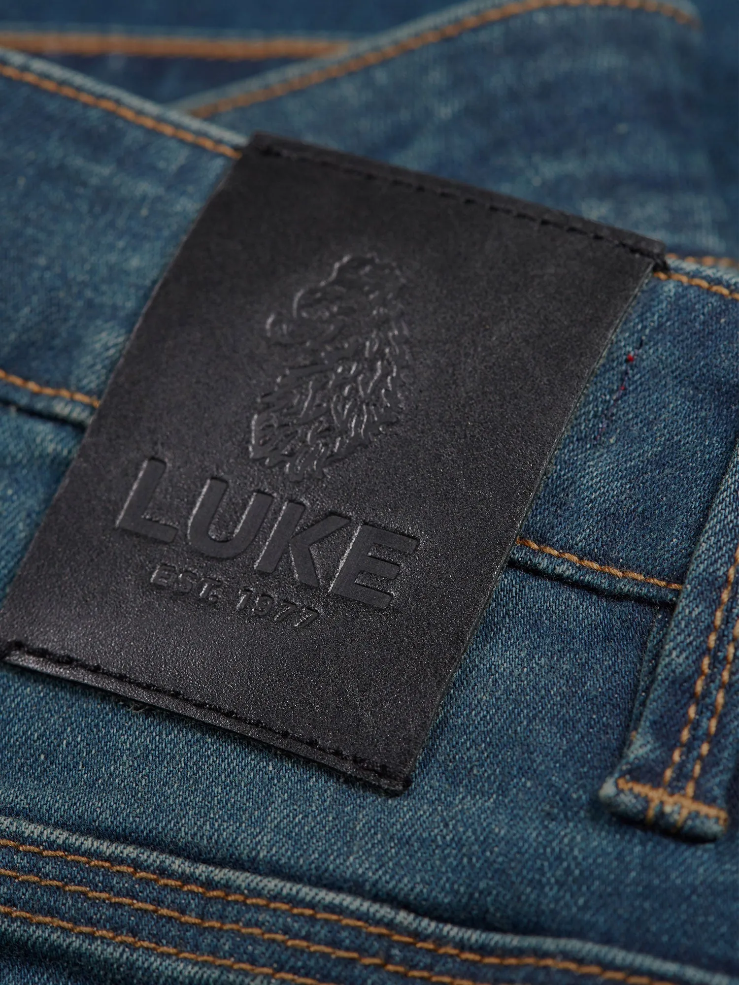 FREDDIE FAST STRAIGHT LEG DARK BLUE/BLACK JEANS