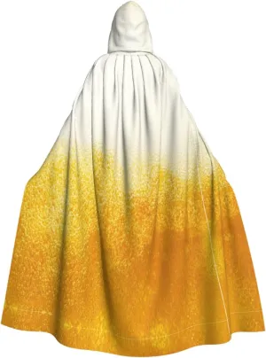 Fried Chicken Adult Hooded Cloak Cool Halloween Cosplay Costume Hooded Cape Velvet Cloak