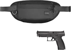 FUNANASUN Fanny Pack For Men & Women Pistol Waist Bag Concealed Carry Bag For Men CCW Mens Crossbody Bag Tactical Fanny Pack For Men