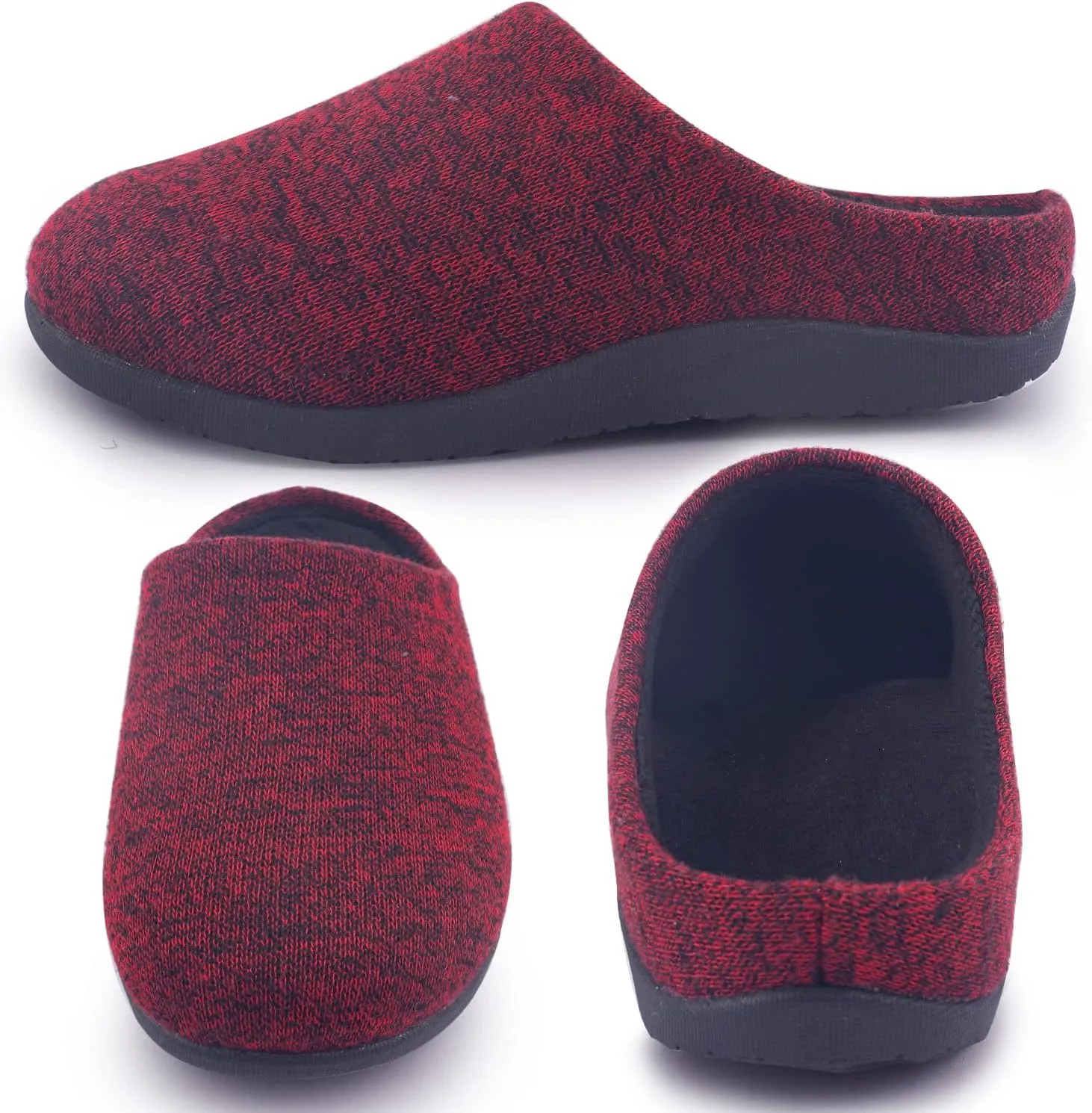 Git-up Orthotic Slippers with Arch Support for Plantar Fasciitis Pain Relief,Comfortable Slip On Clog,Indoor Outdoor Orthopedic House Shoes with Anti-Skid Rubber Sole