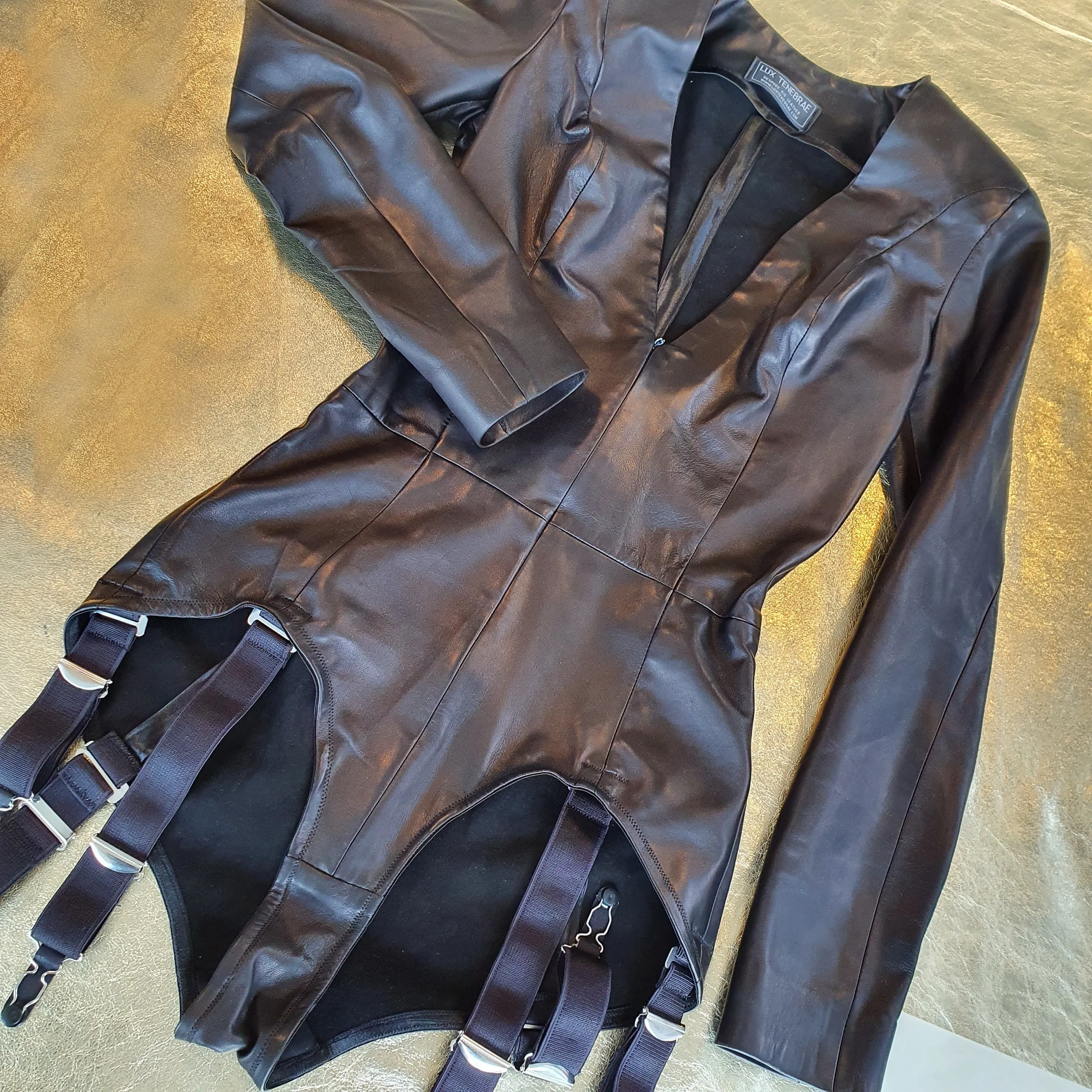 Glove Leather Playsuit £1595